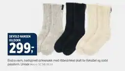 Sport 1 DEVOLD NANSEN ULLSOKK tilbud