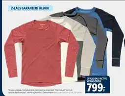 Sport 1 DEVOLD DUO ACTIVE MERINO TRØYE tilbud