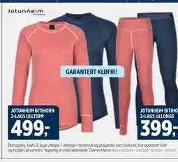 Sport 1 JOTUNHEIM BITIHORN 2-LAGS ULLTOPP tilbud