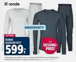 Sport 1 RONDE ULDALEN SETT tilbud