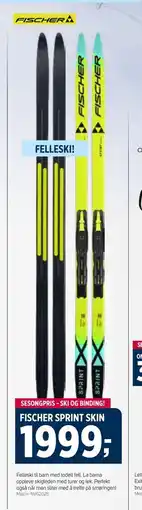 Sport 1 FISCHER SPRINT SKIN tilbud