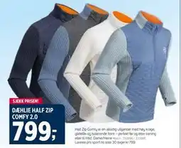 Sport 1 DÆHLIE HALF ZIP COMFY 2.0 tilbud