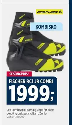 Sport 1 FISCHER RC1 JR COMBI tilbud