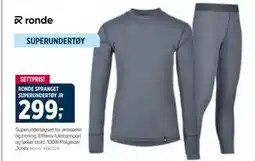 Sport 1 RONDE SPRANGET SUPERUNDERTØY JR tilbud