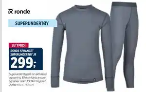 Sport 1 RONDE SPRANGET SUPERUNDERTØY JR tilbud