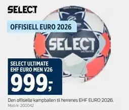 Sport 1 SELECT ULTIMATE EHF EURO MEN V26 tilbud