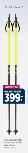 Sport 1 ONE WAY SPRINT tilbud