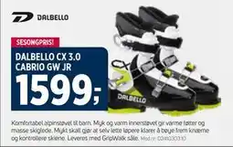 Sport 1 DALBELLO CX 3.0 CABRIO GW JR tilbud