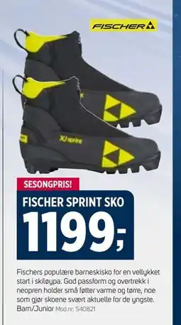 Sport 1 FISCHER SPRINT SKO tilbud