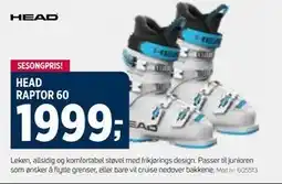 Sport 1 HEAD RAPTOR 60 tilbud