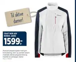 Sport 1 CRAFT NOR ADV NORDIC JAKKE tilbud