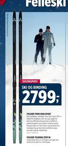 Sport 1 SKI OG BINDING tilbud