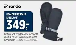 Sport 1 RONDE BESSO JR FJELLVOTT tilbud