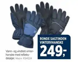Sport 1 RONDE SAGTINDEN VINTERVHANSKE tilbud