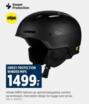 Sport 1 SWEET PROTECTION WINDER MIPS tilbud