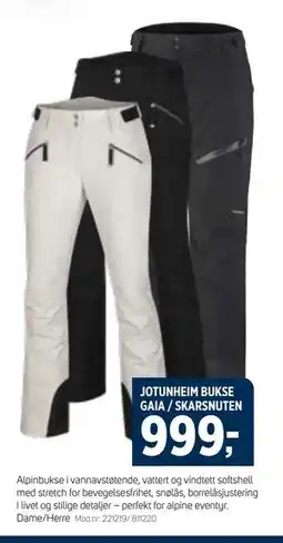 Sport 1 JOTUNHEIM BUKSE GAIA / SKARSNUTEN tilbud