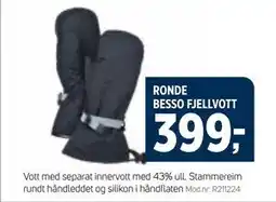 Sport 1 RONDE BESSO FJELLVOTT tilbud