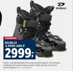 Sport 1 DALBELLO IL MORO JAKK IF tilbud
