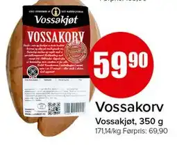 Spar Vossakorv tilbud