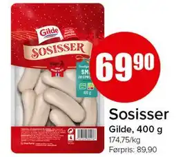 Spar Sosisser tilbud