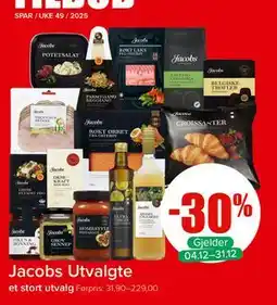 Spar Jacobs Utvalgte tilbud