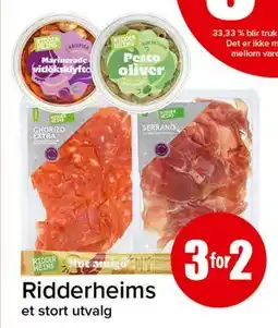 Spar Ridderheims tilbud