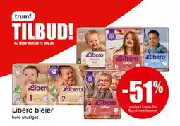 Spar Libero bleier tilbud