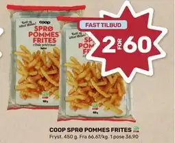 Matkroken COOP SPRØ POMMES FRITES tilbud