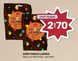 Coop Marked COOP CHOCO LENSES tilbud