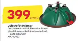 Byggmax Juletrefot Krinner tilbud