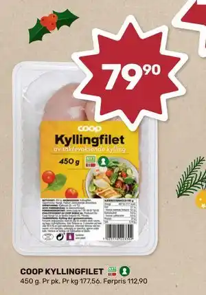 Coop Marked COOP KYLLINGFILET tilbud