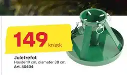 Byggmax Juletrefot tilbud