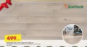 Parkettgulv Eik 1-stav Cappuccino 180 mm