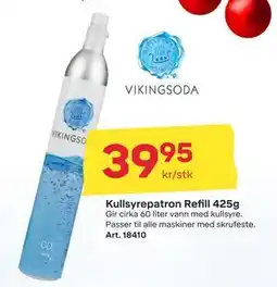 Byggmax Kullsyrepatron Refill 425g tilbud