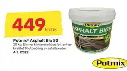Byggmax Potmix Asphalt Bio 50 tilbud
