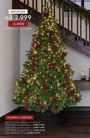 Dovre kunstig juletre