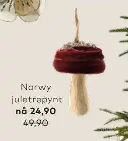 Skeidar Norwy juletrepynt tilbud