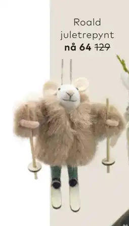 Skeidar Roald juletrepynt tilbud