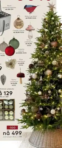 Skeidar Juletreskjørt tilbud