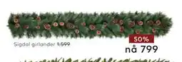 Skeidar Sigdal girlander tilbud