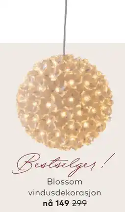 Skeidar Blossom vindusdekorasjon tilbud