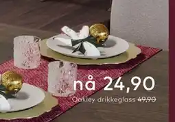 Skeidar Oakley drikkeglass tilbud