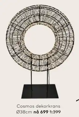Skeidar Cosmos dekorkrans Ø38cm tilbud
