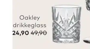 Skeidar Oakley drikkeglass tilbud