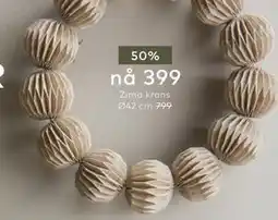 Skeidar Zima krans Ø42 cm tilbud