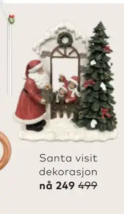 Skeidar Santa visit dekorasjon tilbud