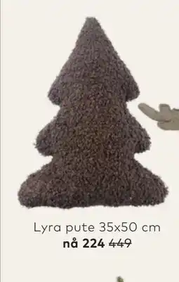 Skeidar Lyra pute tilbud