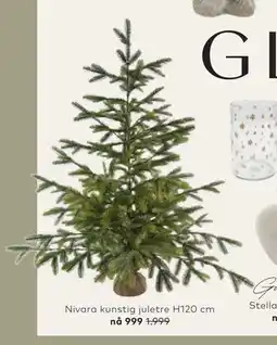 Skeidar Nivara kunstig juletre tilbud