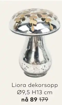 Skeidar Liora dekorsopp Ø9,5 H13 cm tilbud
