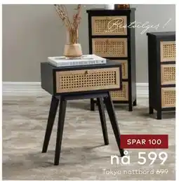 Skeidar Tokyo nattbord tilbud